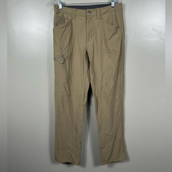 Patagonia Men's Quandary Pants in Tan Brown Size 32x31 - Picture 1 of 7